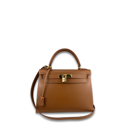 Hermès Epsom Sellier Kelly 28 Gold