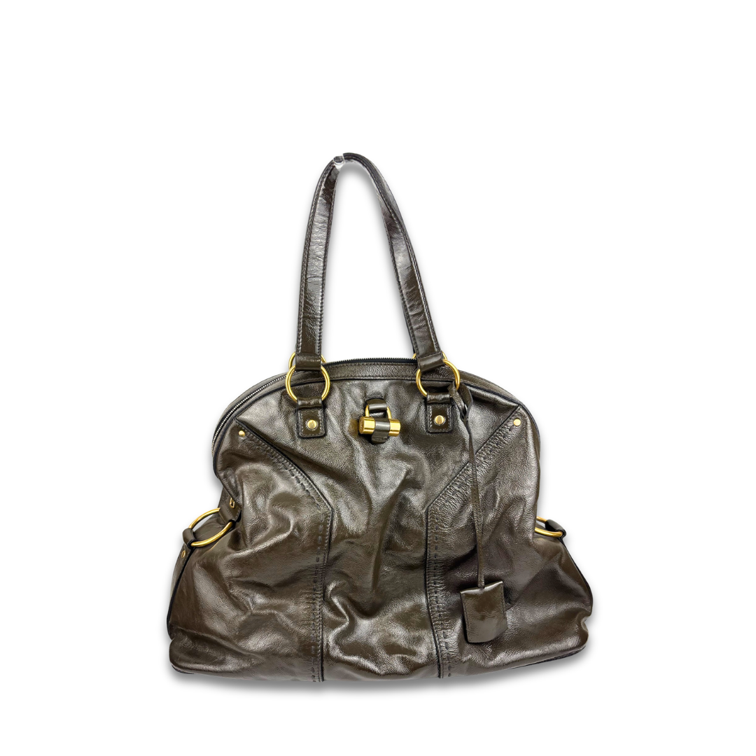 YSL Patent Leather Muse Bag