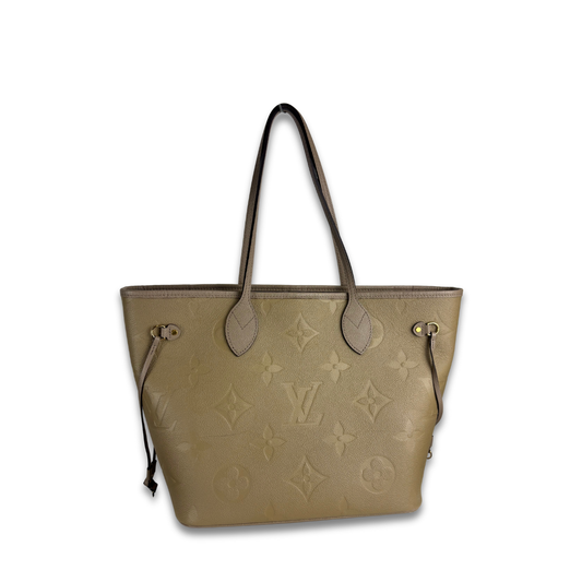 Louis Vuitton Giant Empreinte Neverfull MM Turtledove