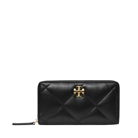 Tory Burch Kira Diamond Quilt Zip Continental Wallet