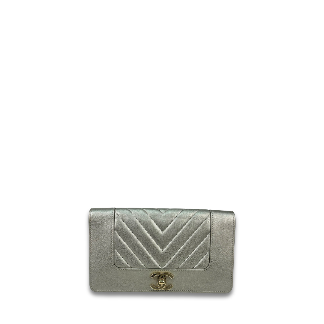 Chanel Metallic Mademoiselle Wallet