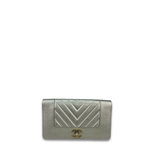 Chanel Metallic Mademoiselle Wallet