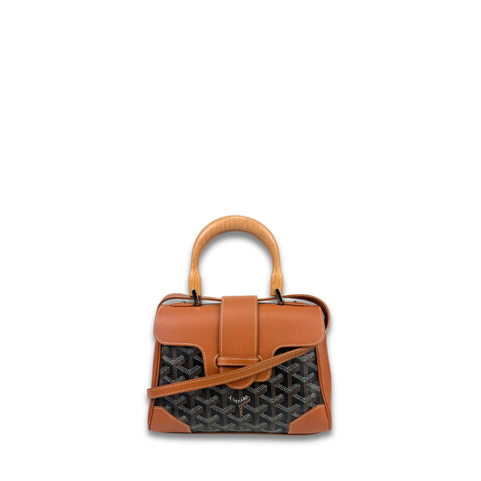 Goyard Brown Saigon Mini