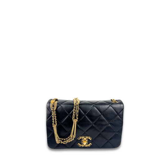 Chanel Small Chain On and On Flap Bag