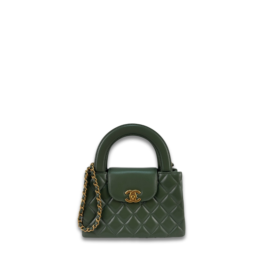 Chanel Nano Top Handle Kelly Shopper