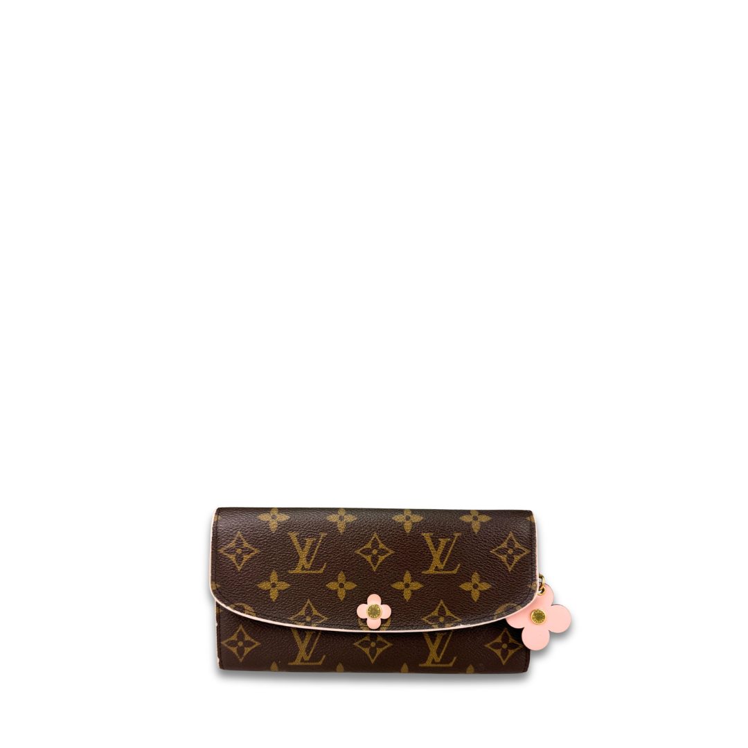 Louis Vuitton Monogram Blooming Flowers Emilie Wallet