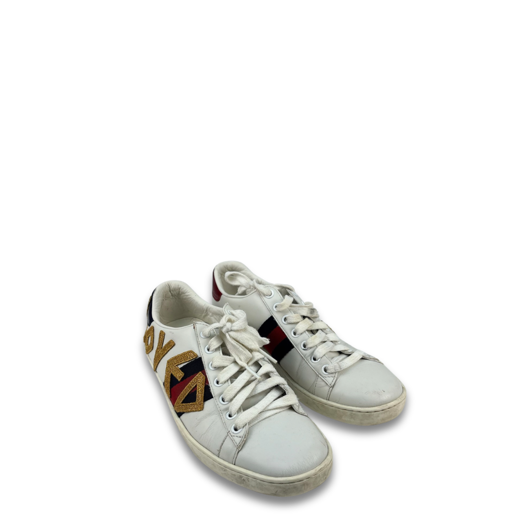 Gucci Love Sneakers - Size 38