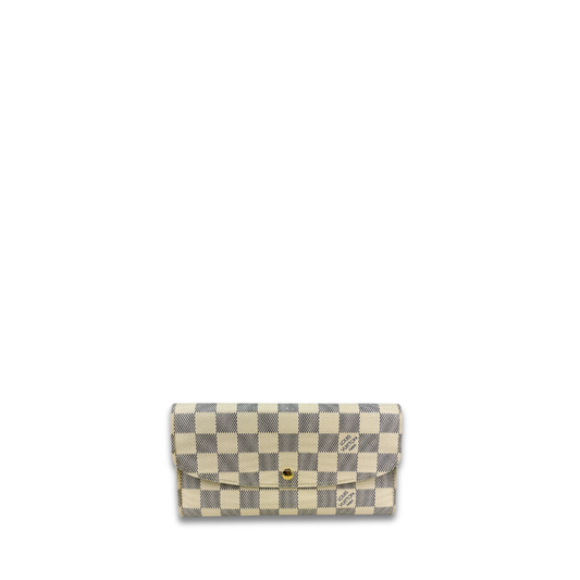 Louis Vuitton Damier Azur Emilie Wallet