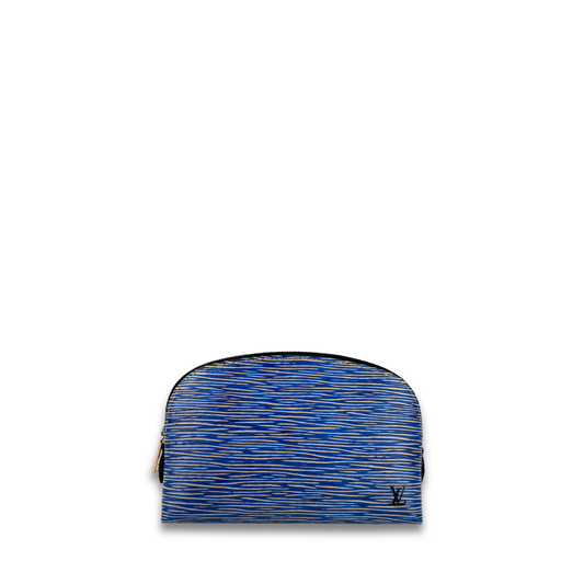 Louis Vuitton Denim Epi Leather Cosmetic Case