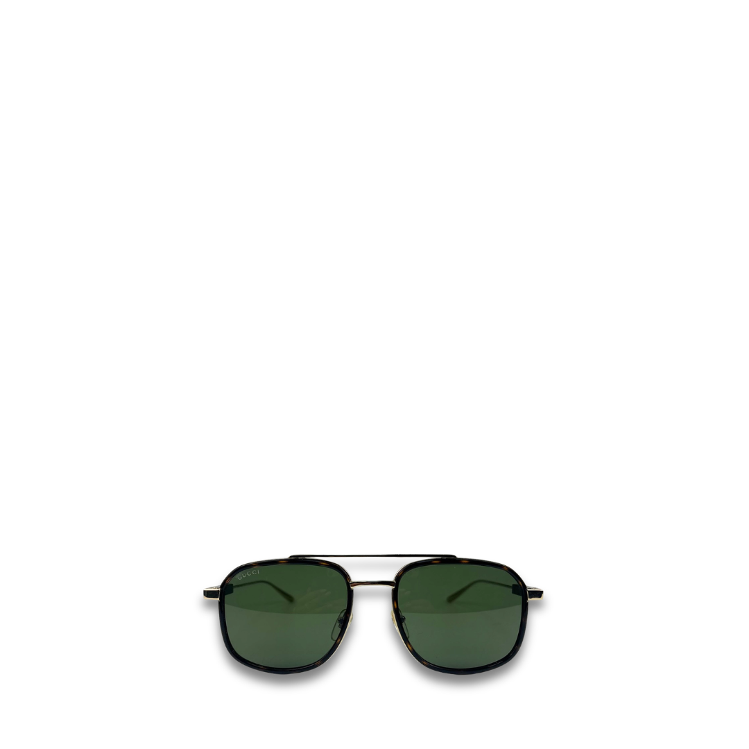 Gucci Tortoiseshell Aviator Sunglasses