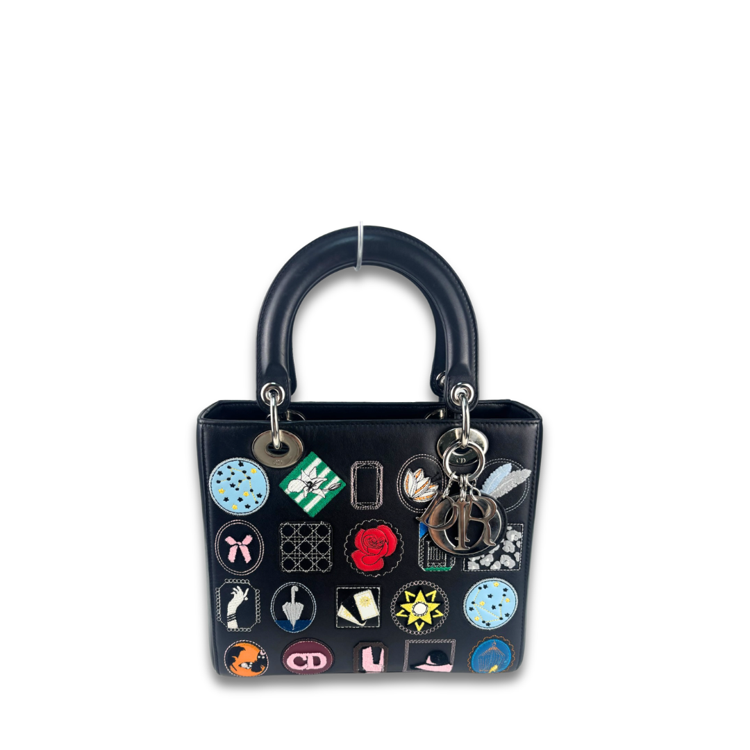 Dior Medium Limited Edition Patchwork Lady Dior