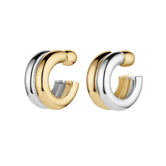 Gorjana Lou Mixed Stacked Hoops
