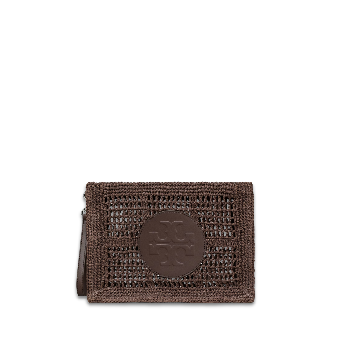 Tory Burch Ella Hand-Crocheted Pouch
