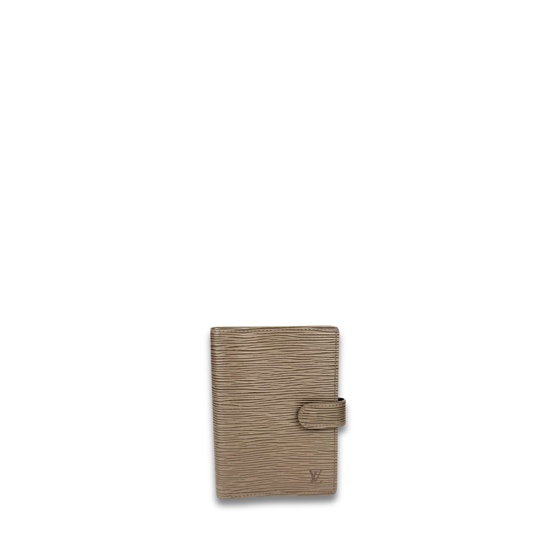 Louis Vuitton Grey Epi Leather Agenda PM
