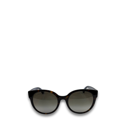Gucci Round Tortoiseshell Sunglasses