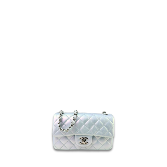 Chanel Iridescent Lambskin Rectangular Mini