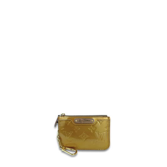 Louis Vuitton Bronze Vernis Key Pouch