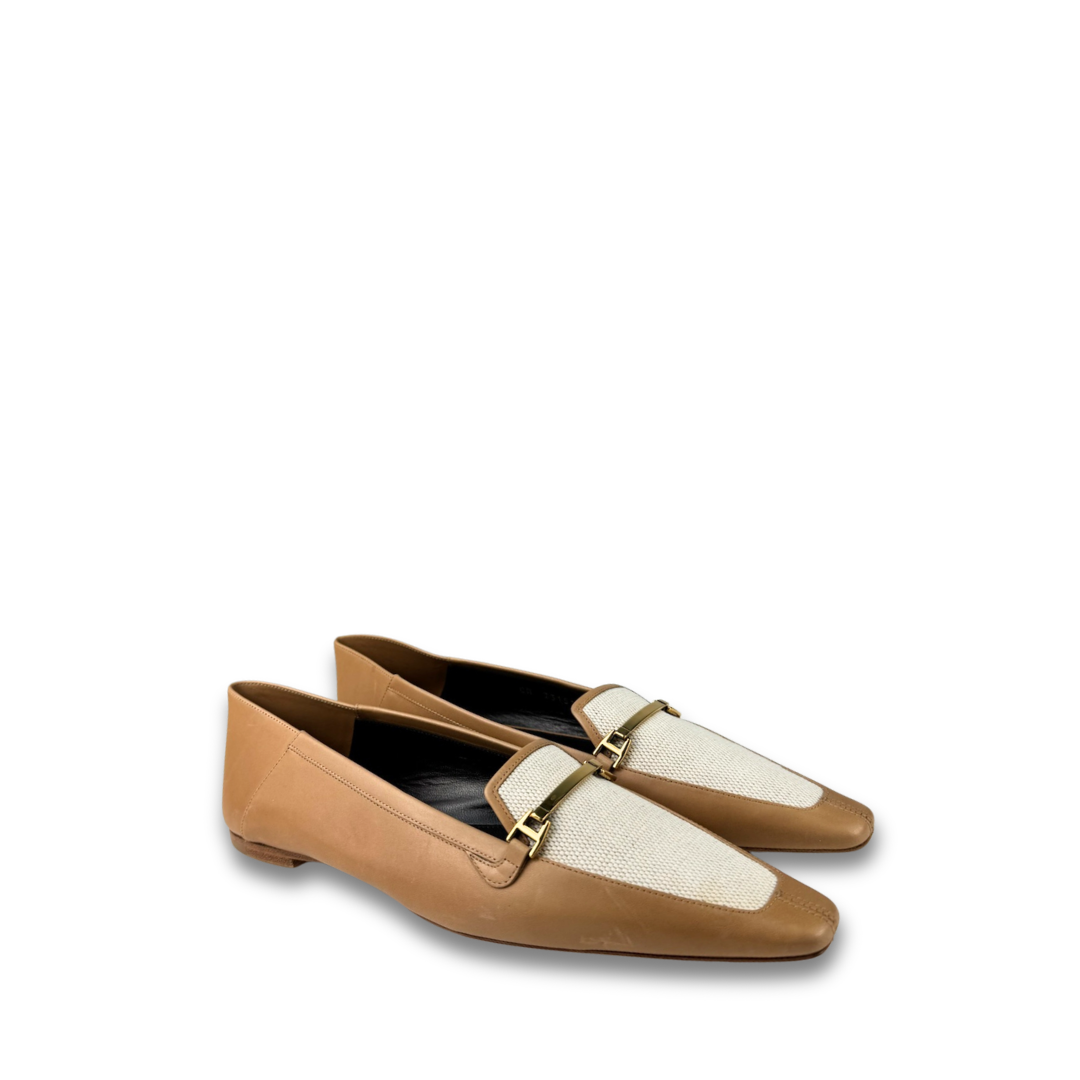 YSL Canvas Chris Loafers - Size 39.5