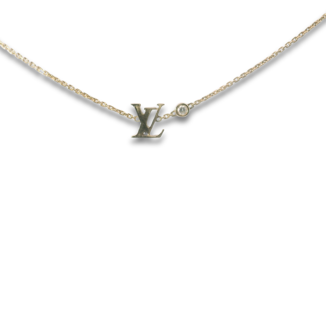Louis Vuitton Idylle Blossom Rose Gold LV Pendant Necklace