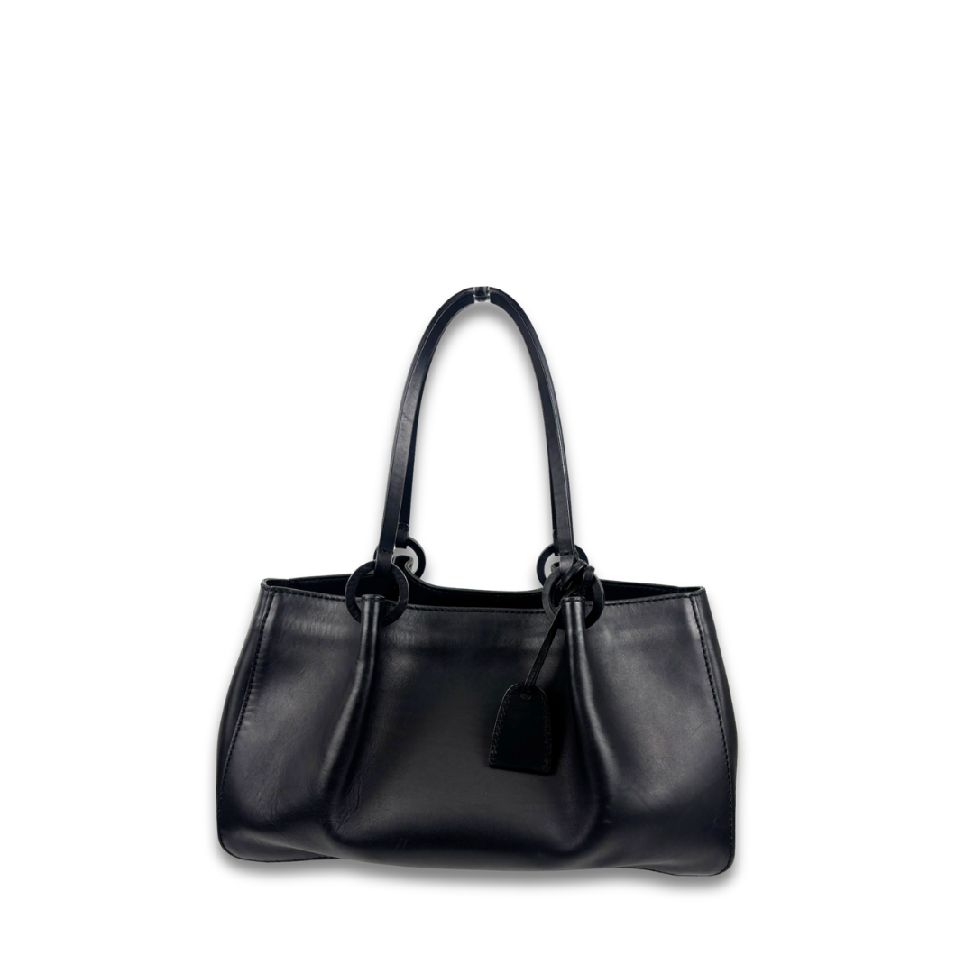 Gucci Leather Ring Tote