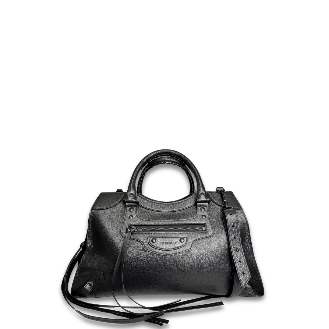 Balenciaga Medium Blackout City Bag