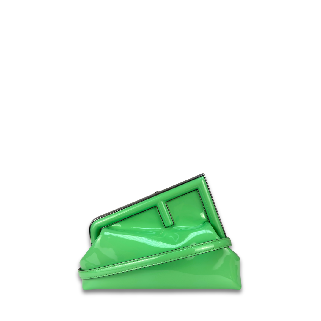 Fendi Lime Green Patent Leather First