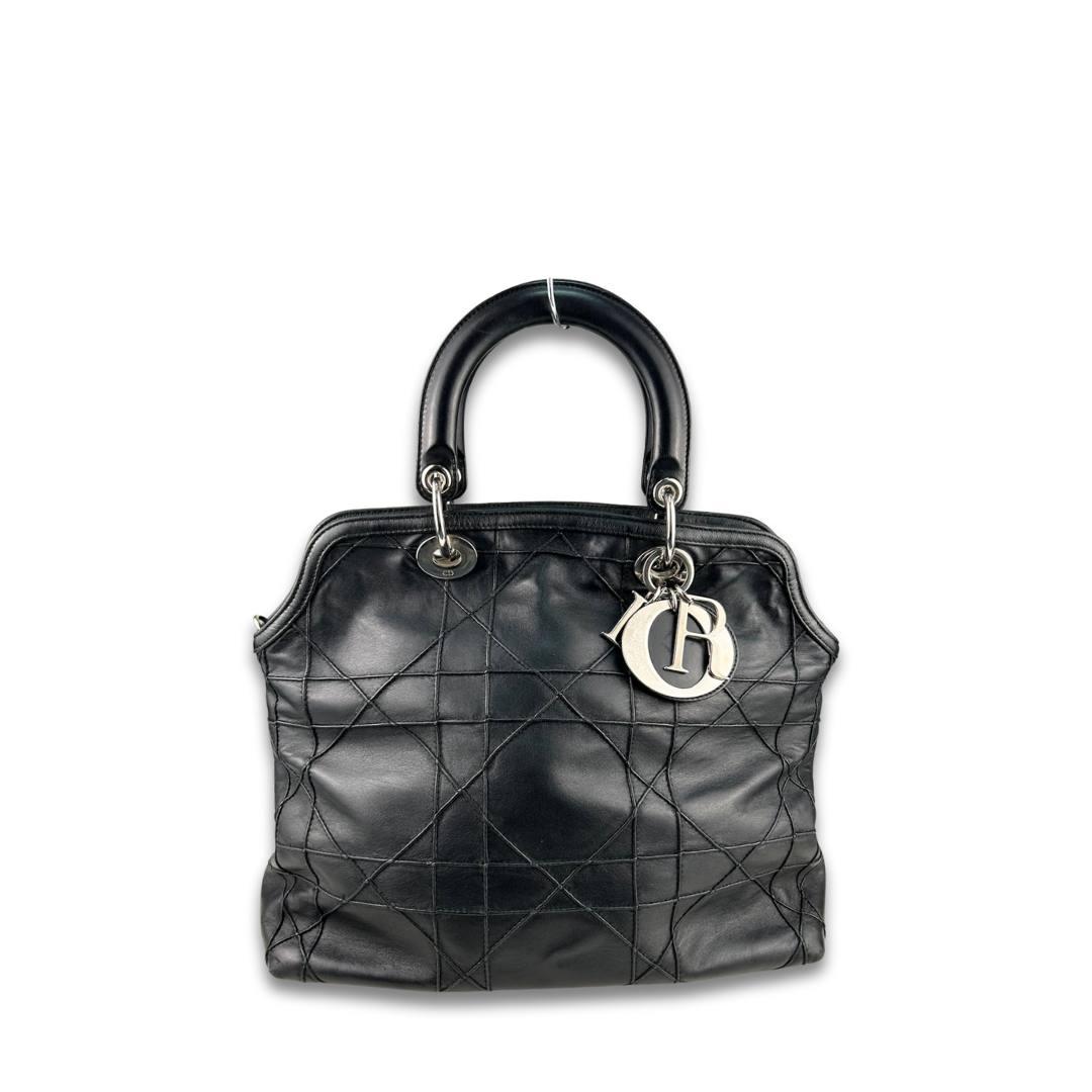 Dior Cannage Granville Polochon Tote