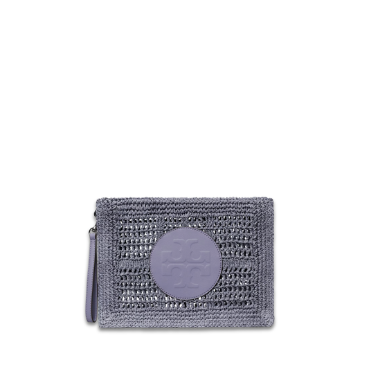 Tory Burch Ella Hand-Crocheted Pouch