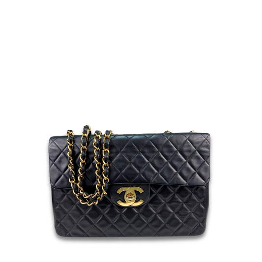 Chanel Classic Vintage XL Maxi Single Flap