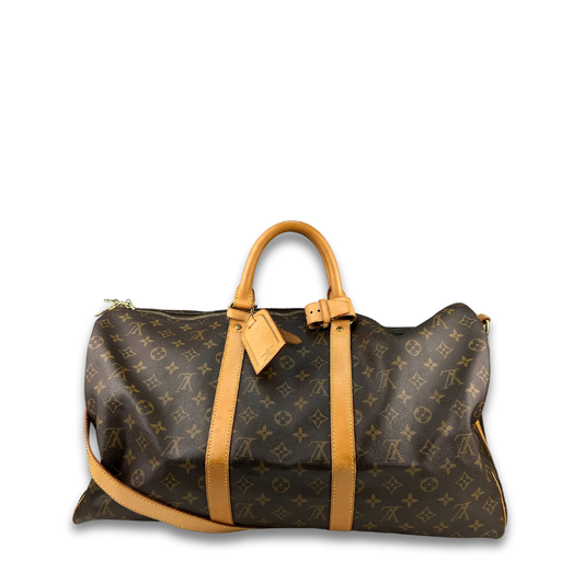 Louis Vuitton Monogram Keepall Bandoulière 50
