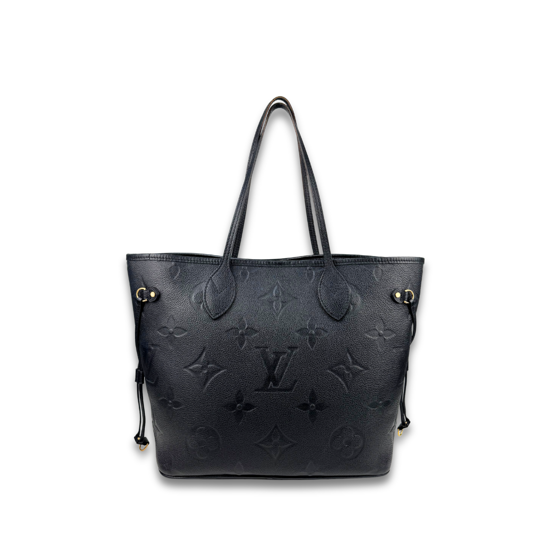 Louis Vuitton Black Giant Empreinte Neverfull MM