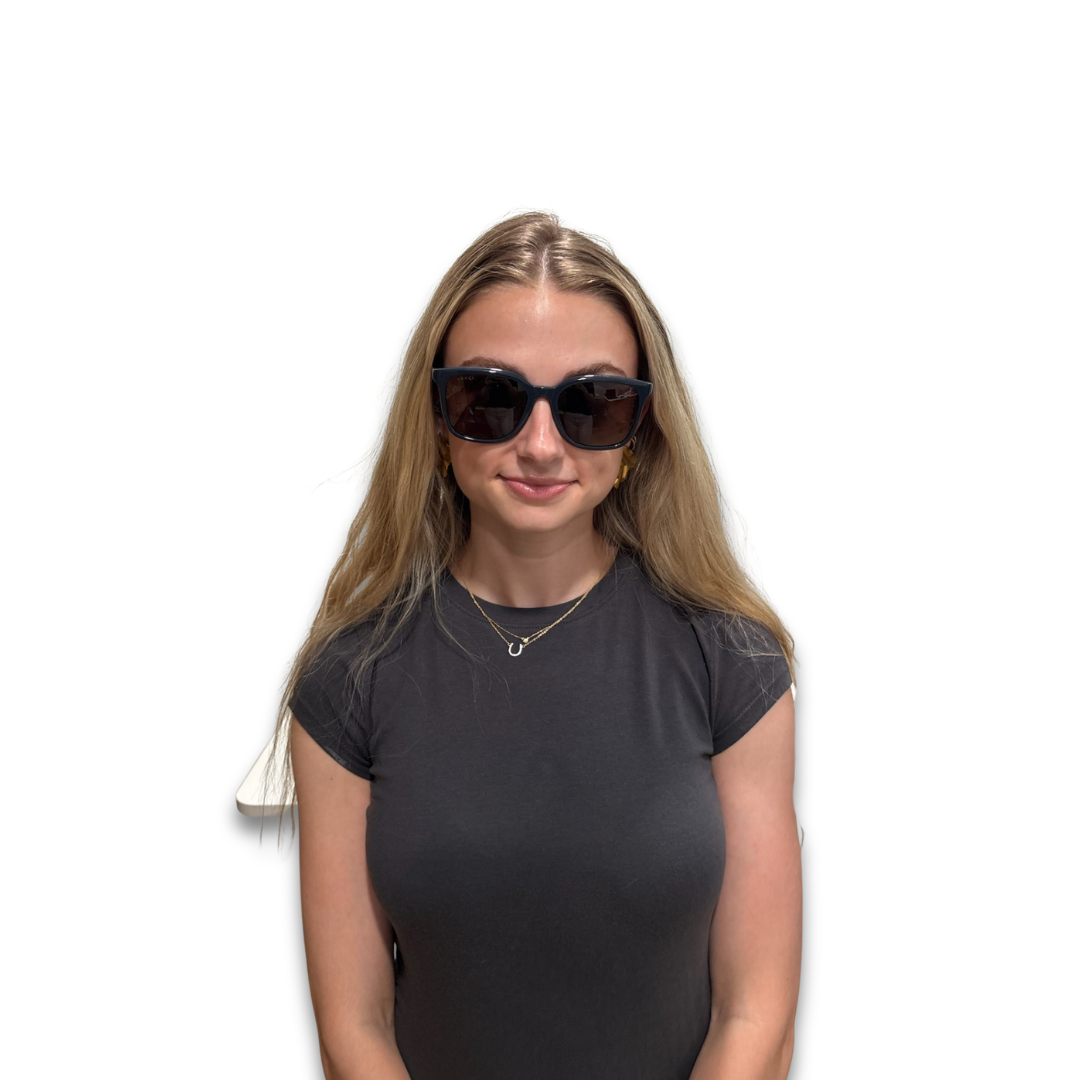 Gucci Navy Square Sunglasses