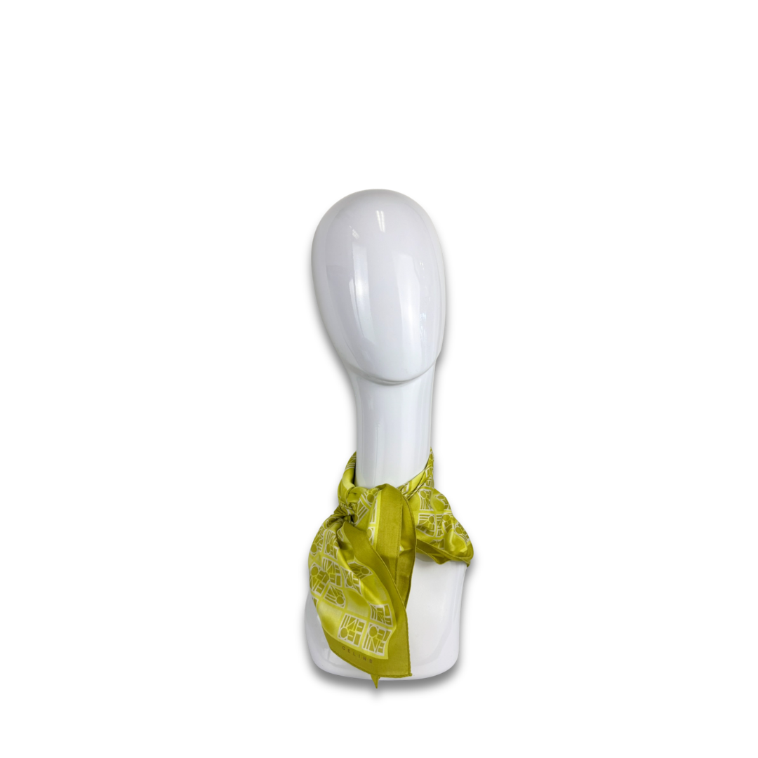 Celine Green Handkerchief