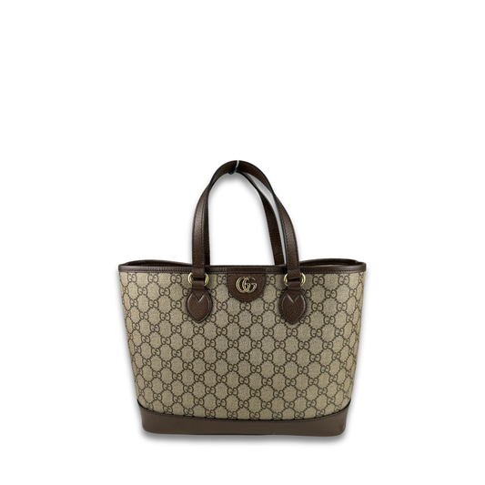 Gucci Supreme Small Ophidia Shoulder Tote