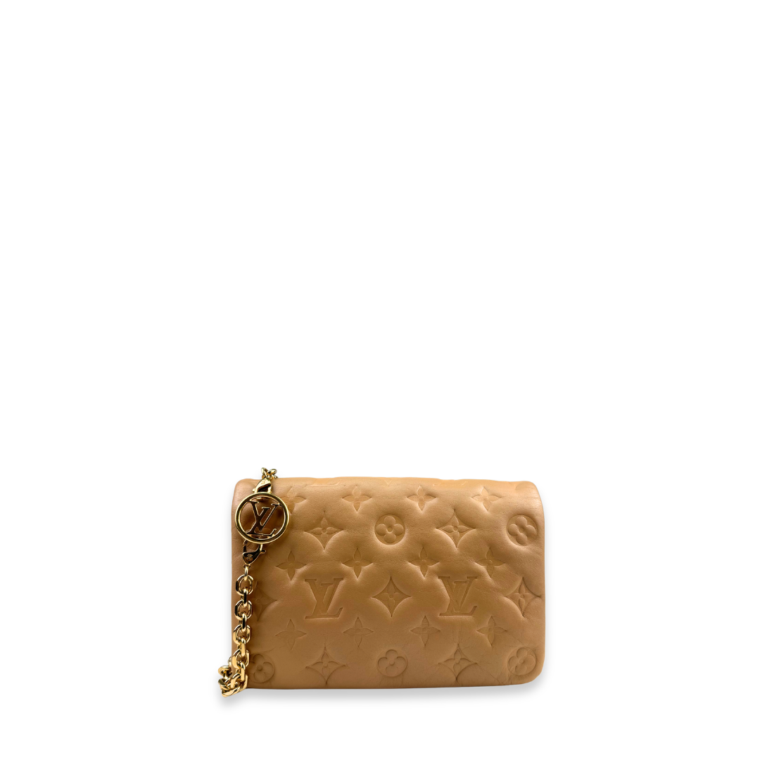 Louis Vuitton Tan Coussin Pochette