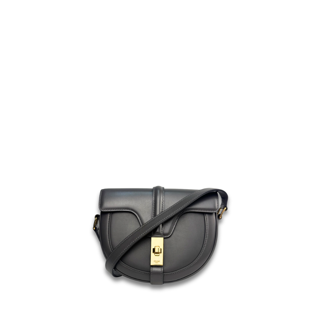 Celine Charcoal Besace 16 Crossbody