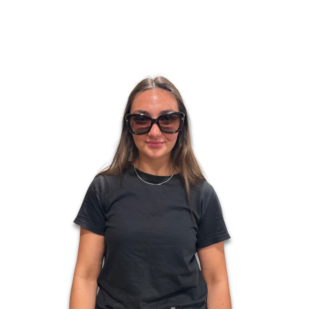 Tom Ford Tortoiseshell Butterfly Sunglasses