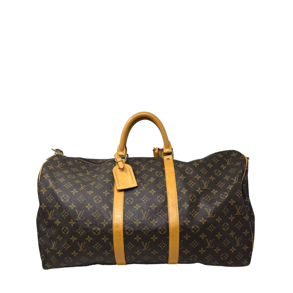 Louis Vuitton, Bags, Louis Vuitton Cotton Vanchetta Leather Travel  Keepall Bag Strap Adjustable C