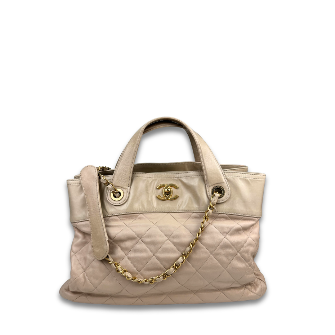 Chanel Beige In The Mix Shopping Tote