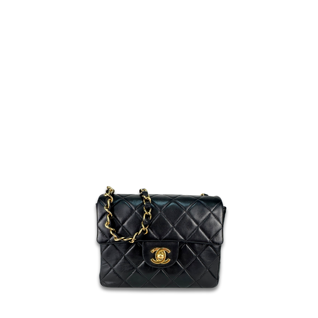 Chanel Classic Black Square Mini