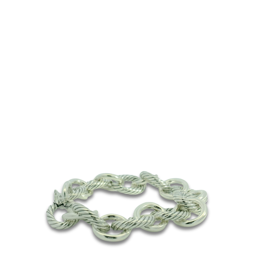 David Yurman 12mm Oval Link Chain Bracelet