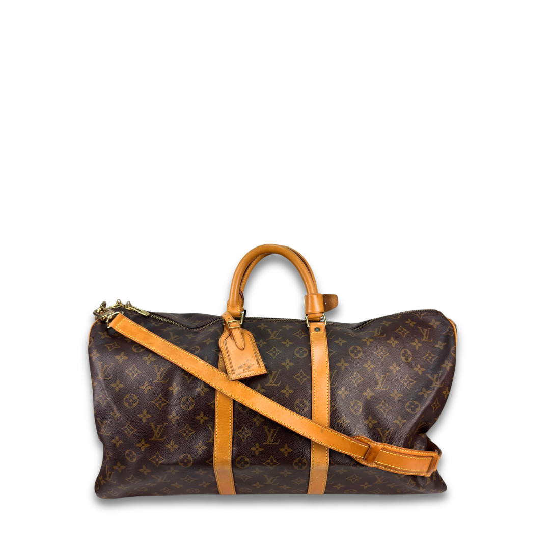 Louis Vuitton Monogram Keepall Bandoulière 55