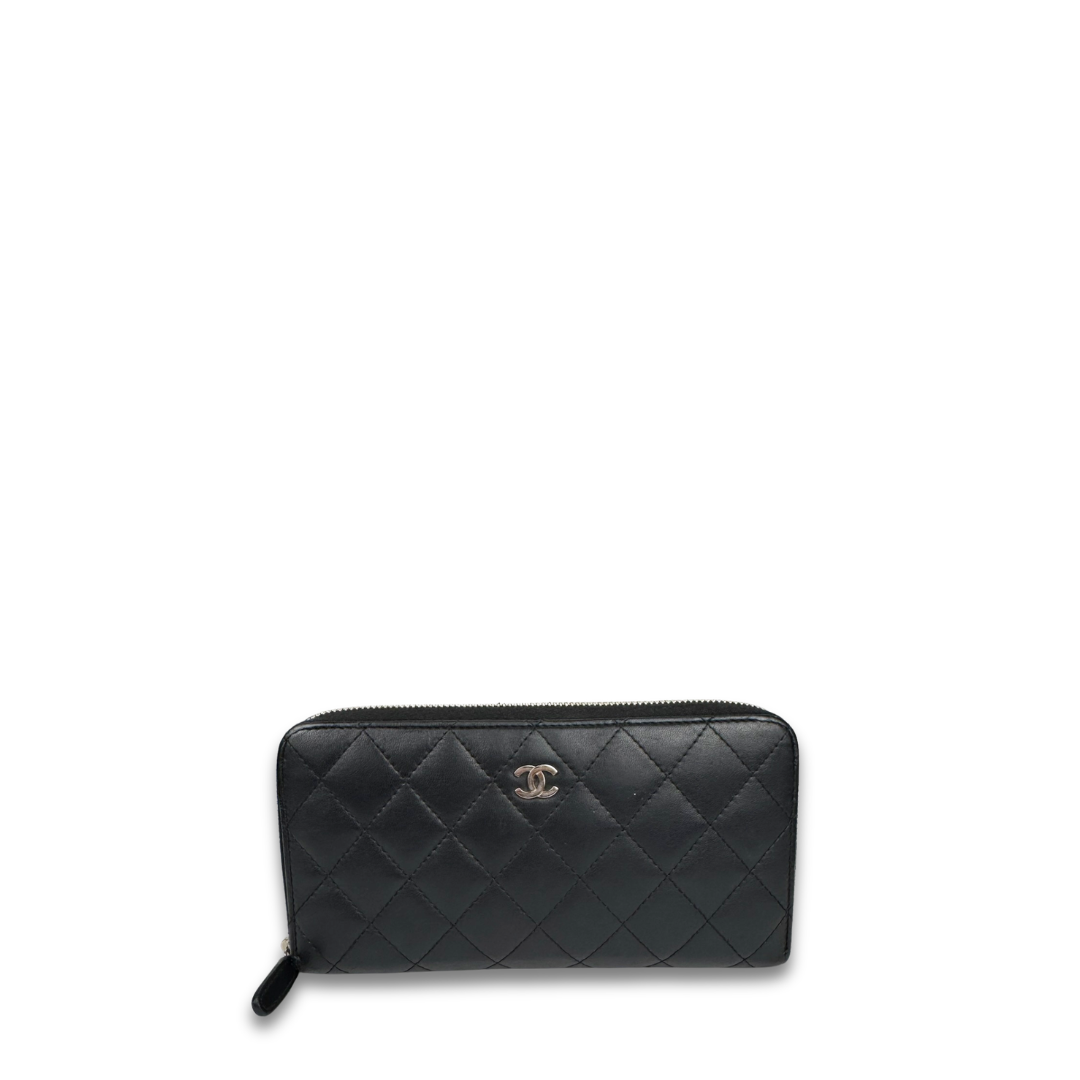 Chanel Classic Lambskin Long Zipper Wallet