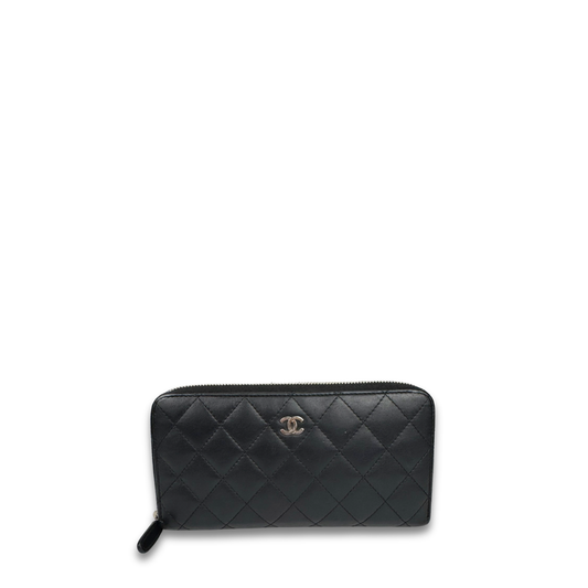 Chanel Classic Lambskin Long Zipper Wallet