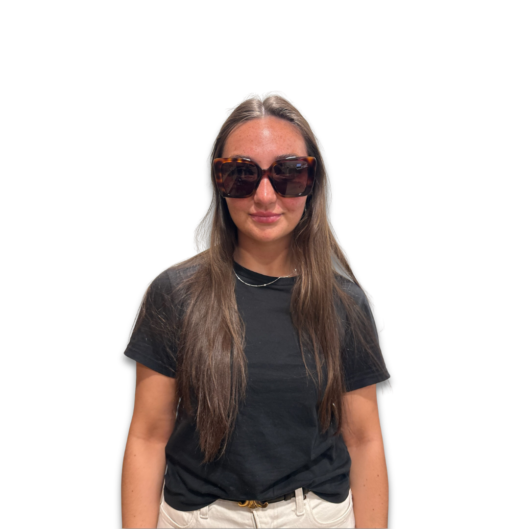 Gucci Square Tortoiseshell Sunglasses