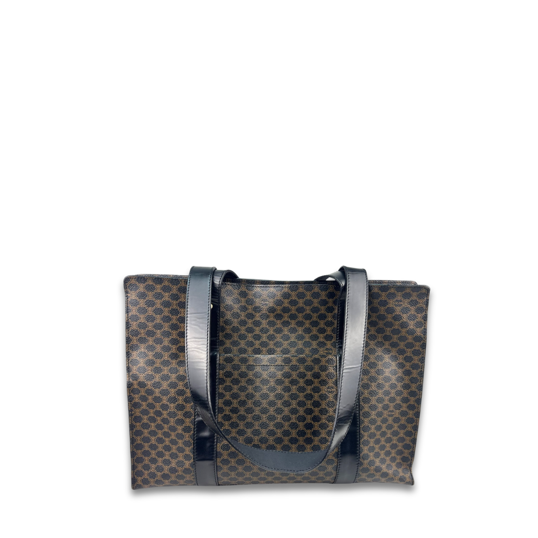Celine Macadam Canvas Tote Bag
