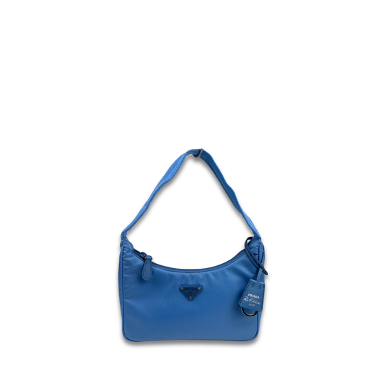 Prada Blue Nylon Re-Edition 2000 Bag