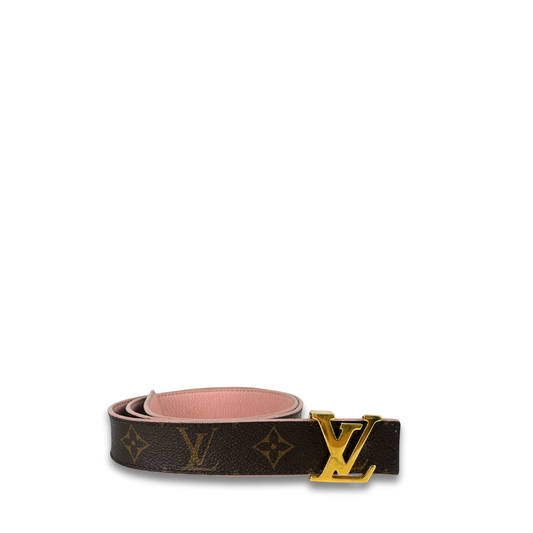 Louis Vuitton LV Initiales 30mm Reversible Belt - Size 80