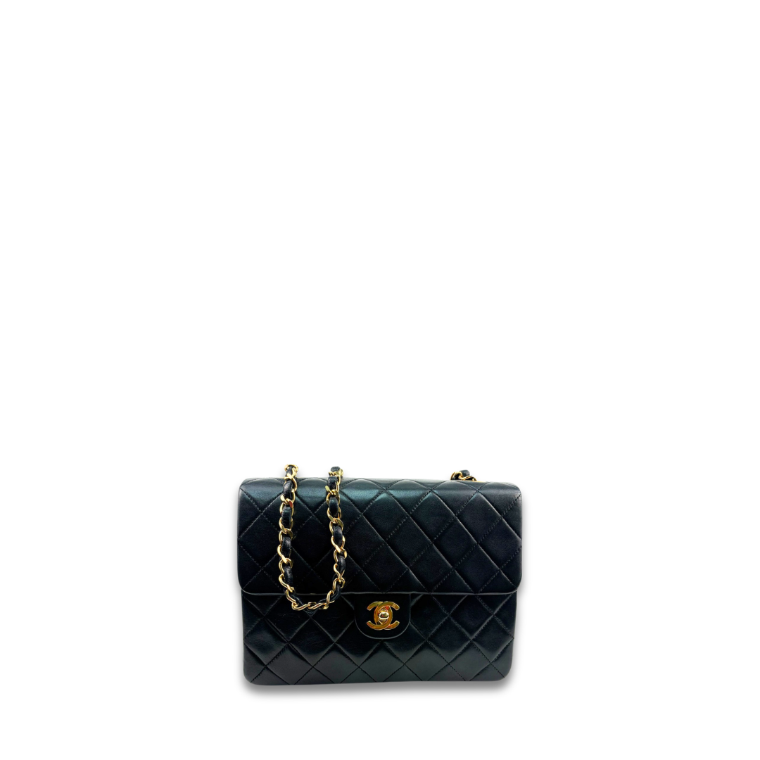Chanel Classic Black Small Square Single Flap