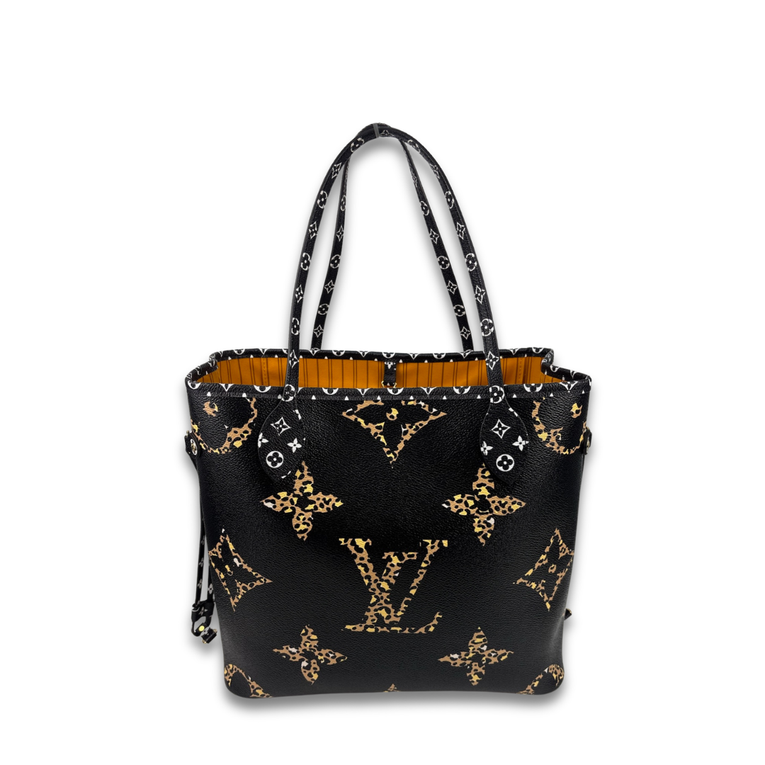 Louis Vuitton Limited Edition Jungle Neverfull MM Set
